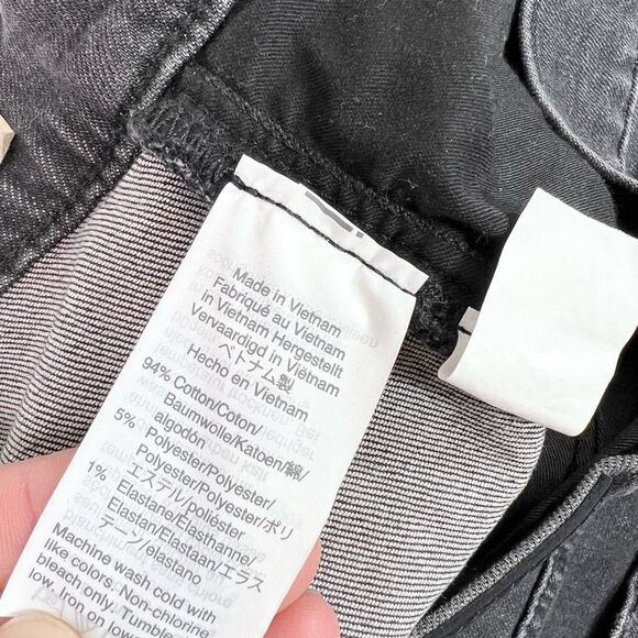 Madewell The Perfect Vintage Crop Jeans Womens 33T Blue Cotton Blend Stretch - Picture 9 of 13